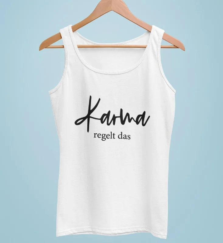 Karma regelt das 100% Bio Tank Top