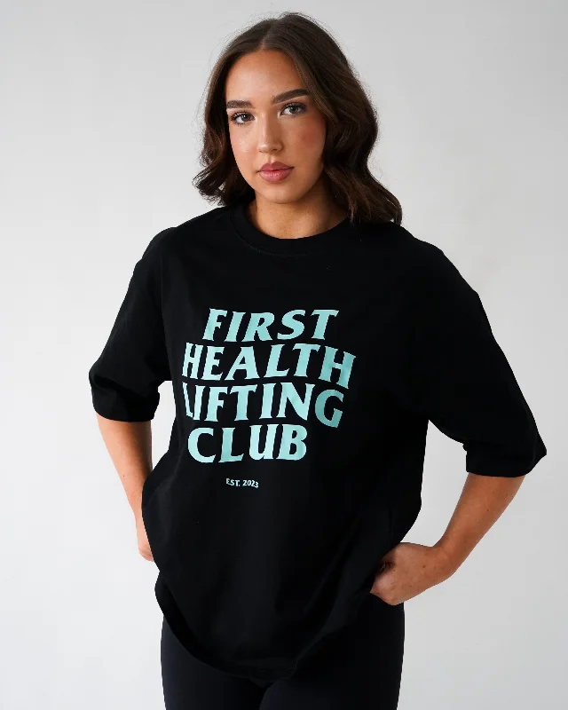 LIFTING CLUB TEE- Black