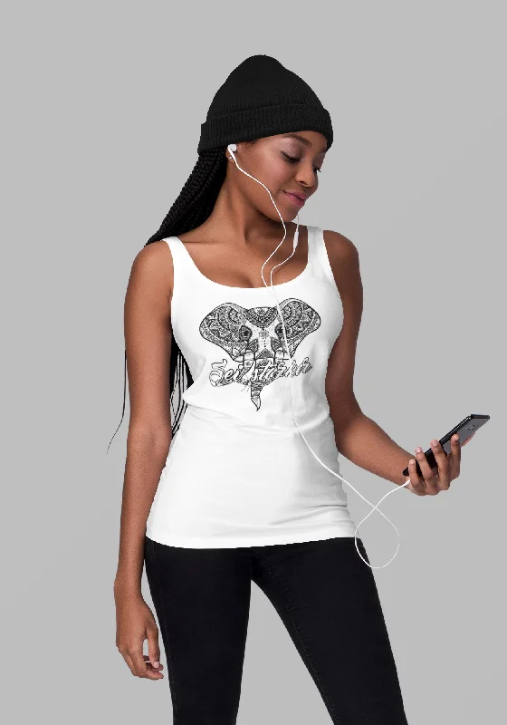 Tanktop Bio - Mandala Elefant -