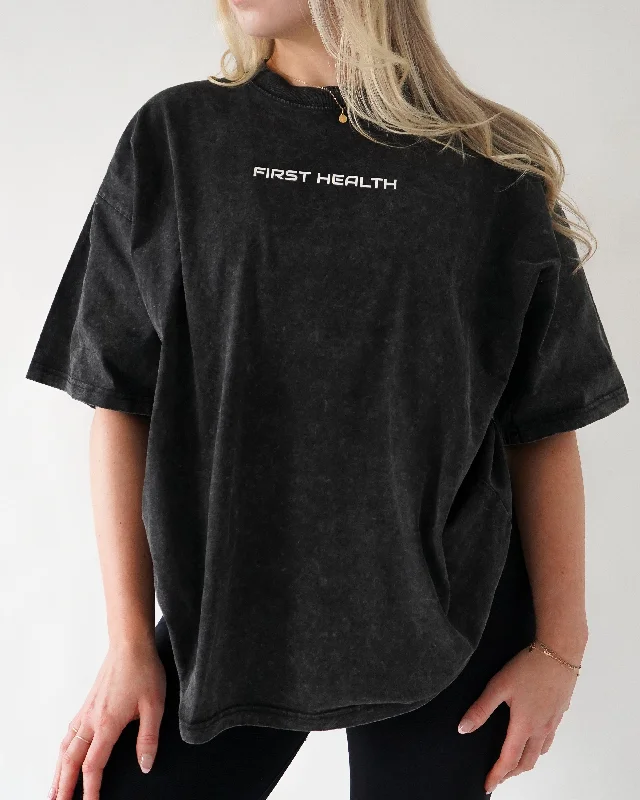 VINTAGE TEE - Charcoal