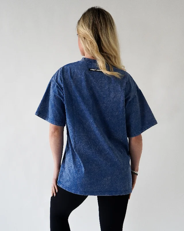 VINTAGE TEE - Denim