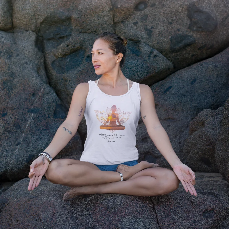 Yoga OM Pose - Bio Tanktop