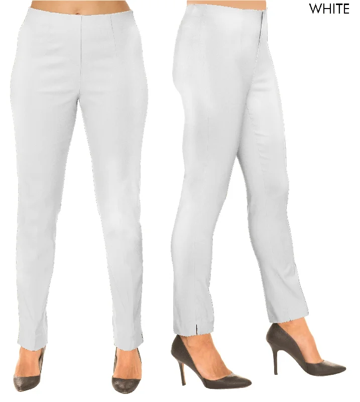 Lior Sasha White Pull Up Stretch Pant