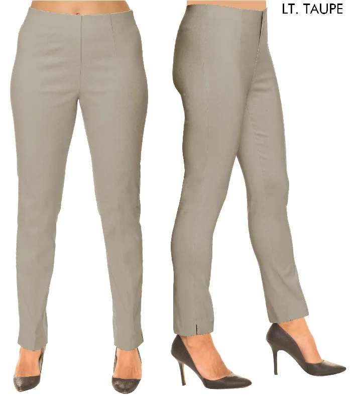 Lior Sasha Taupe Pull Up Stretch Pant