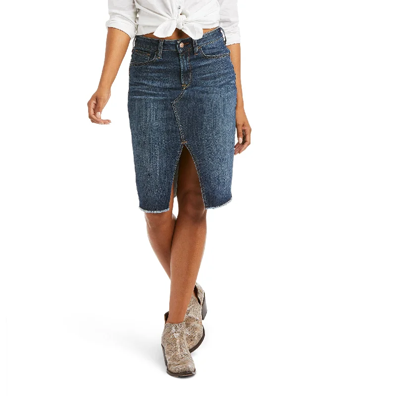 10036103 Ariat Women's Denim Skirt