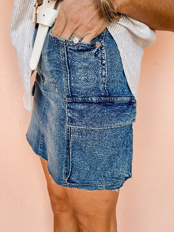 [Dear John] Quinn Denim Skirt-Homewood