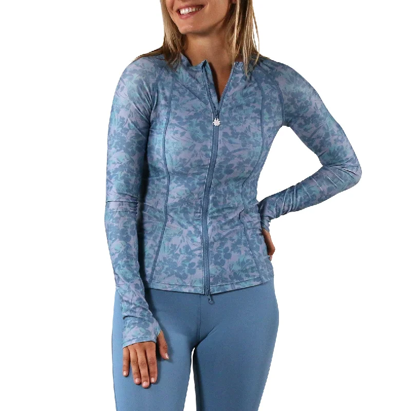 Women's Long Sleeve Full Zip Rash Guard