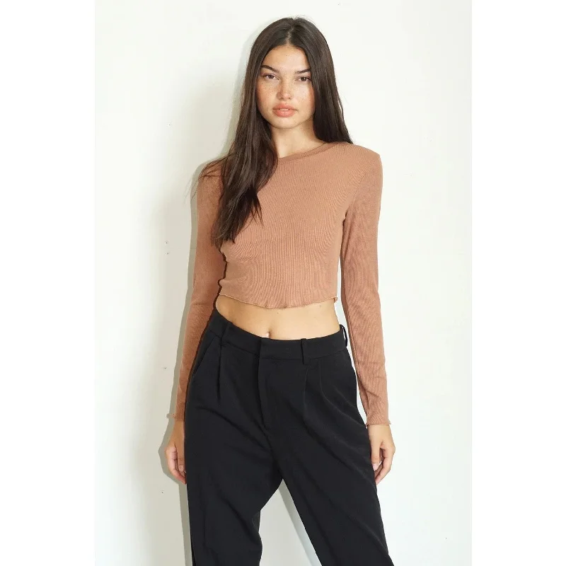 Arya Cropped Long Sleeve