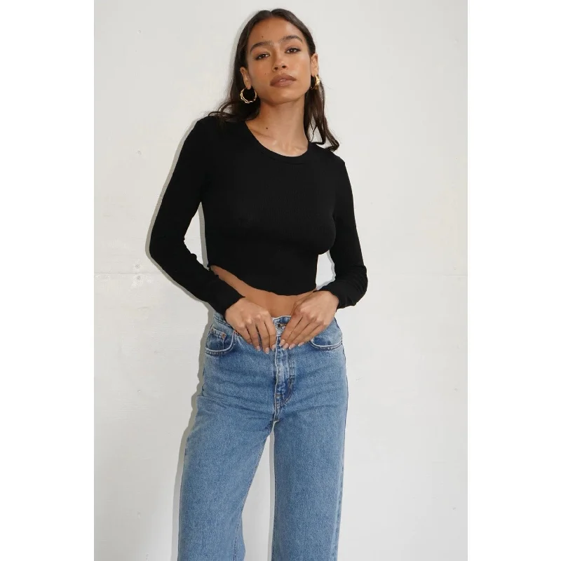 Arya Cropped Long Sleeve