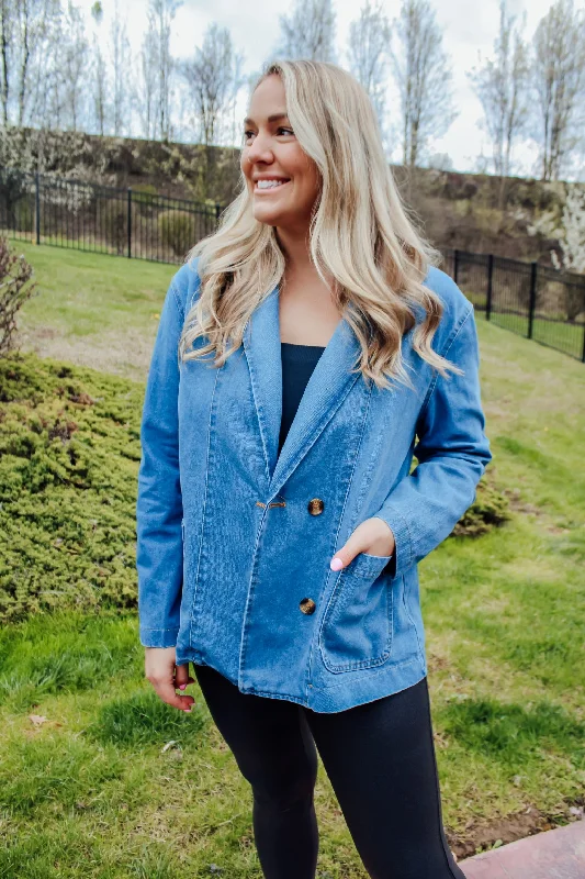 Darlin' In Denim Blazer