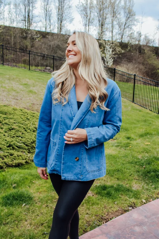 Darlin' In Denim Blazer