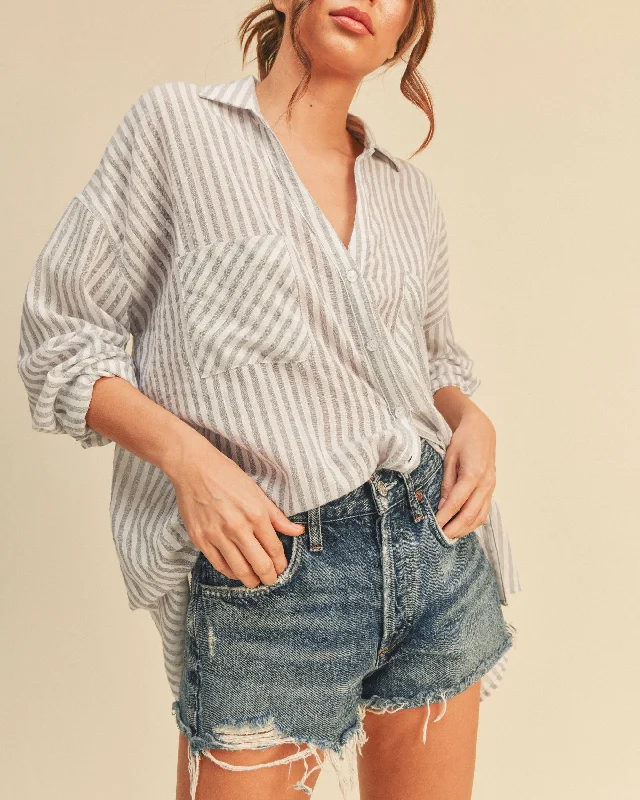 Layla Stripped Button Down